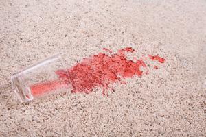how to get juice out of carpet