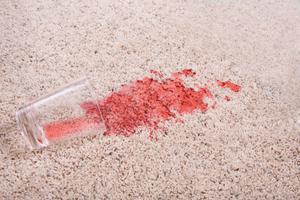 how to get juice out of carpet